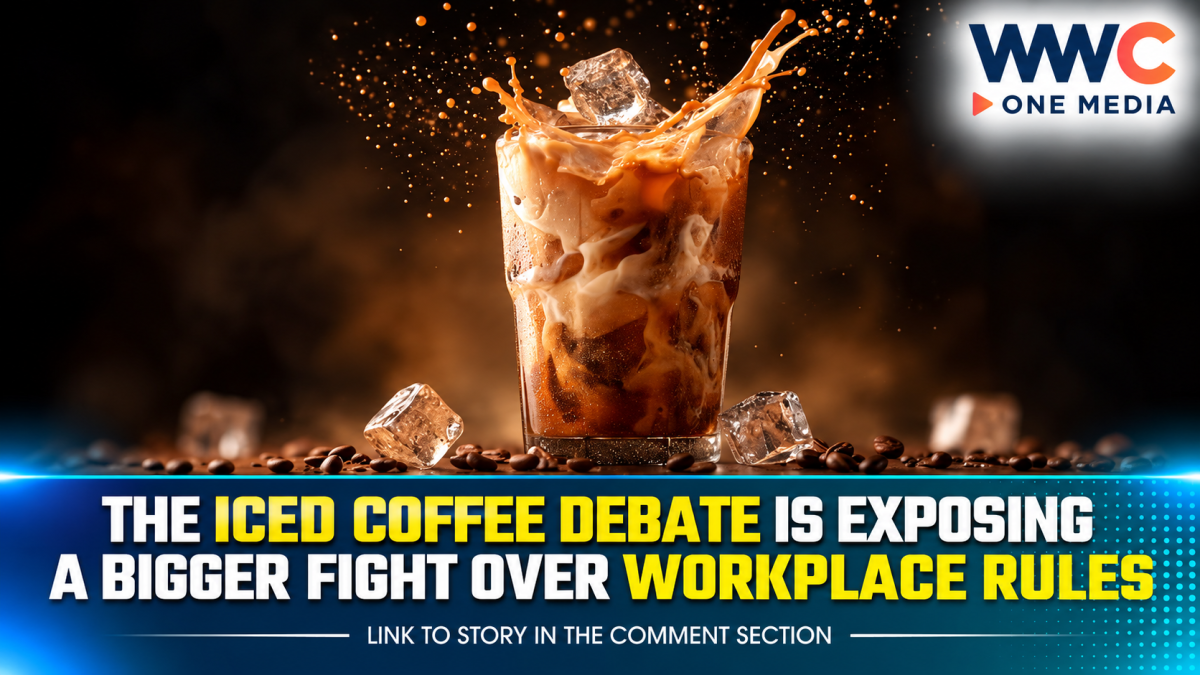 The Iced Coffee Debate Is Exposing a Bigger Fight Over Workplace Rules