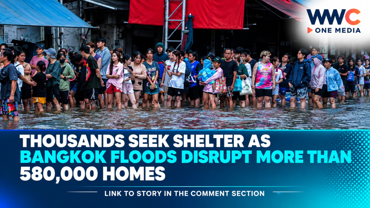 Thousands Seek Shelter as Bangkok Floods Disrupt More Than 580,000 Homes