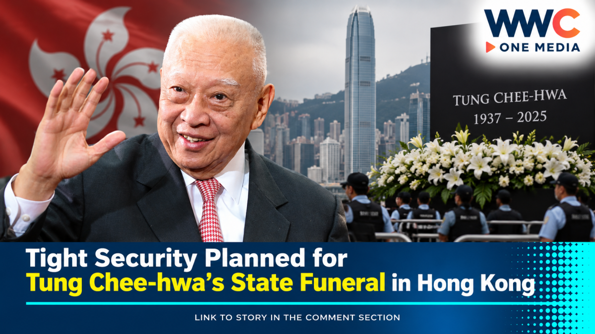 Tight Security Planned for Tung Chee-hwa’s State Funeral in Hong Kong