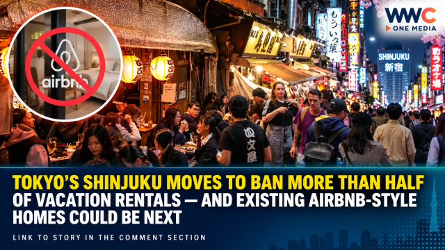 Tokyo’s Shinjuku Moves to Ban More Than Half of Vacation Rentals — And Existing Airbnb-Style Homes Could Be Next