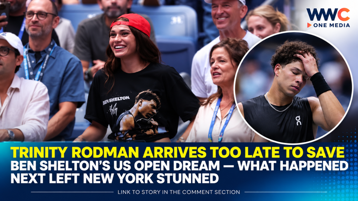 Trinity Rodman Arrives Too Late to Save Ben Shelton’s US Open Dream — What Happened Next Left New York Stunned