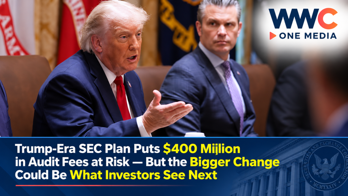 Trump-Era SEC Plan Puts $400 Million in Audit Fees at Risk