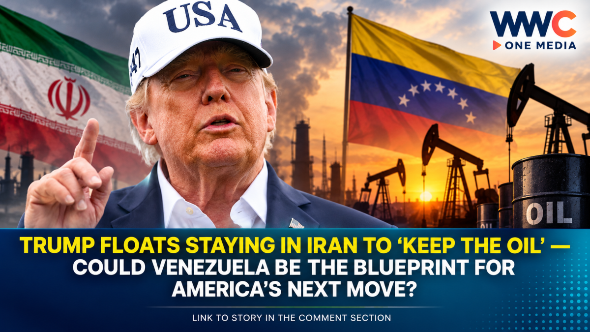 Trump Floats Staying in Iran to ‘Keep the Oil’ — Could Venezuela Be the Blueprint for America’s Next Move?