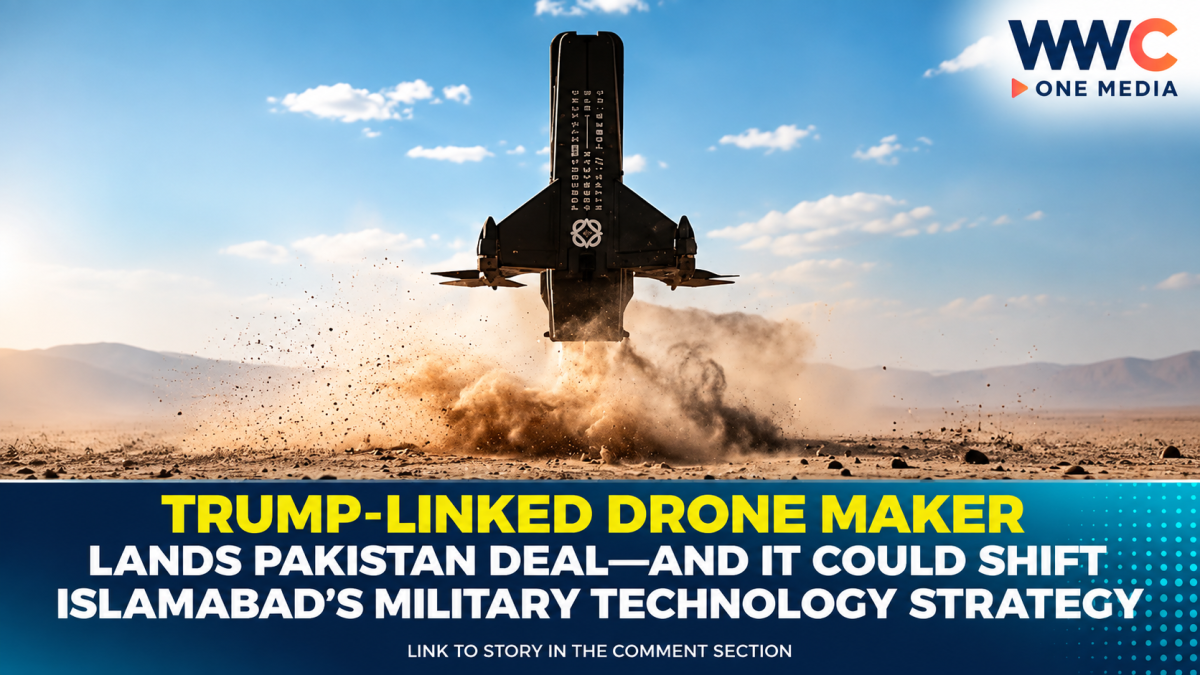 Trump-Linked Drone Maker Lands Pakistan Deal—And It Could Shift Islamabad’s Military Technology Strategy