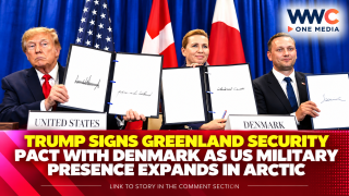 Trump Signs Greenland Security Pact With Denmark as US Military Presence Expands in Arctic