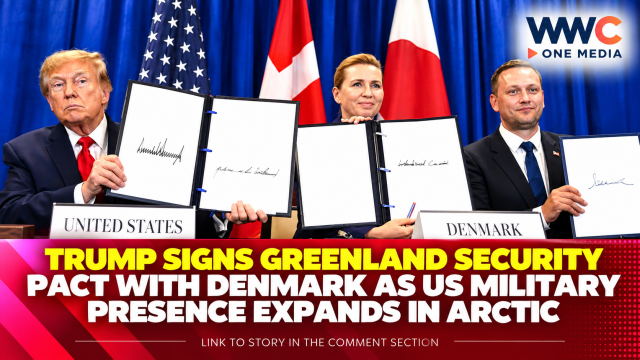 Trump Signs Greenland Security Pact With Denmark as US Military Presence Expands in Arctic