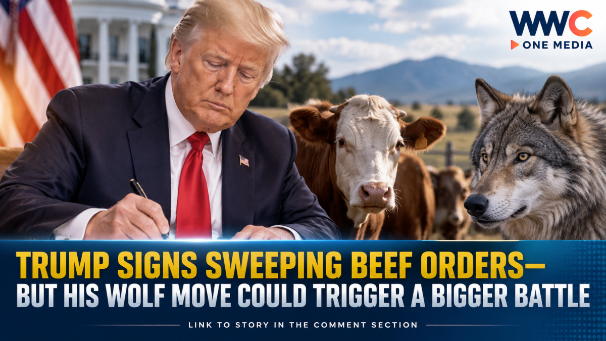 Trump Signs Sweeping Beef Orders—But His Wolf Move Could Trigger a Bigger Battle