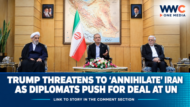 Trump Threatens to ‘Annihilate’ Iran as Diplomats Push for Deal at UN