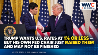 Trump Wants U.S. Rates at 1% or Less — But His Own Fed Chair Just Raised Them and May Not Be Finished