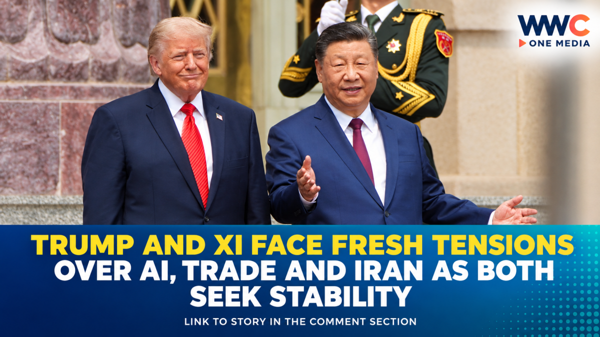 Trump and Xi Face Fresh Tensions Over AI, Trade and Iran as Both Seek Stability