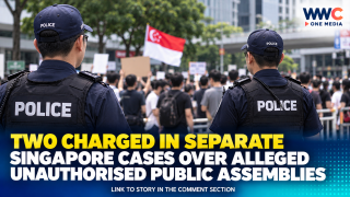 Two Charged in Separate Singapore Cases Over Alleged Unauthorised Public Assemblies