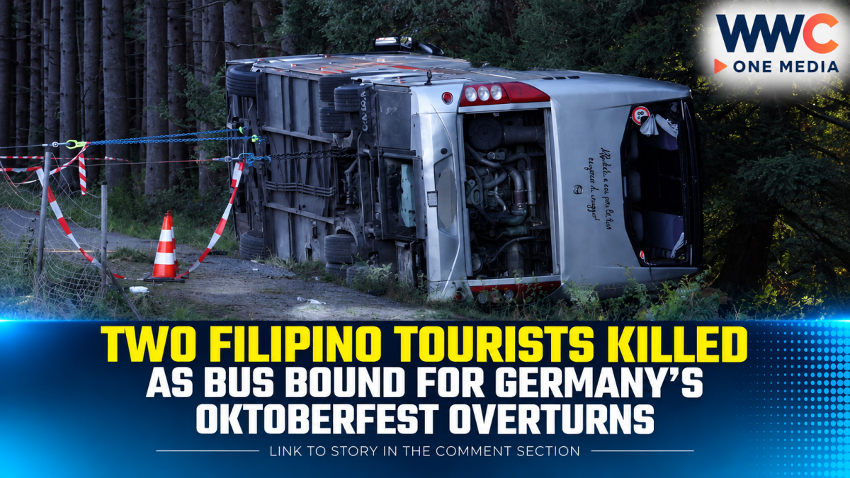 Two Filipino Tourists Killed as Bus Bound for Germany’s Oktoberfest Overturns