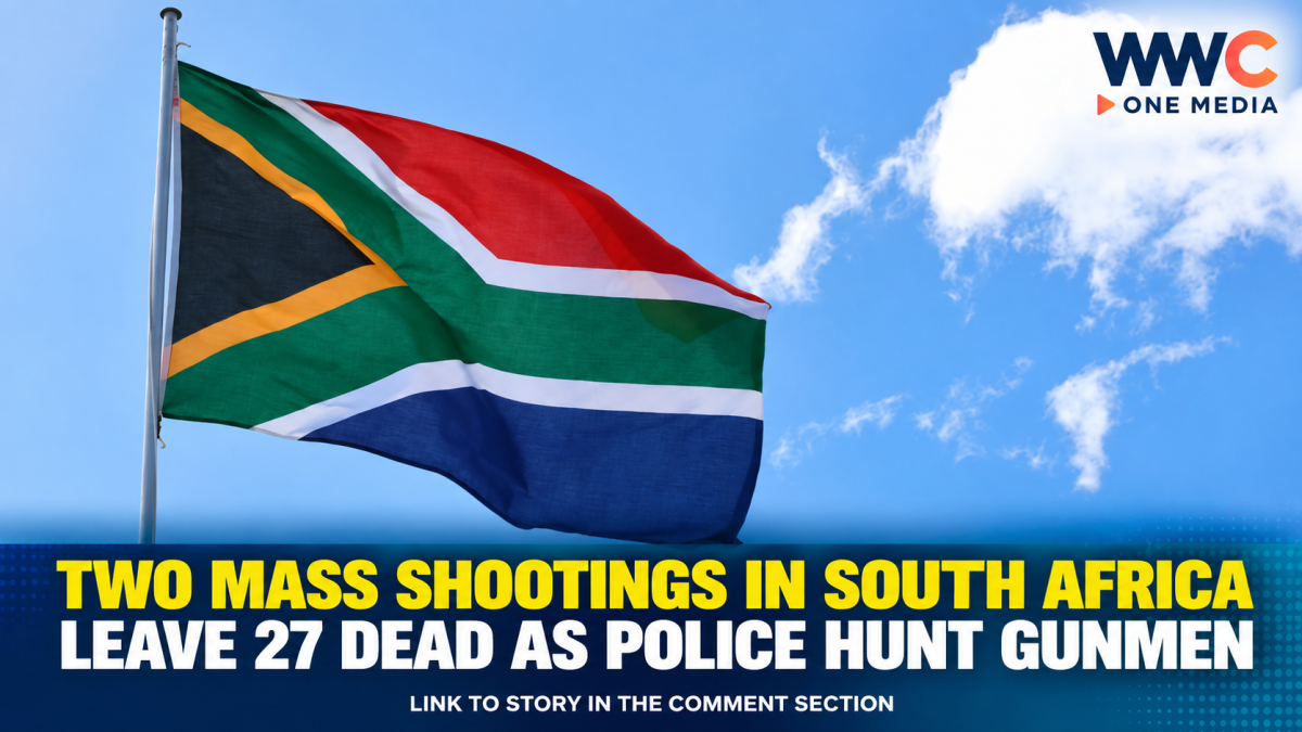 Two Mass Shootings in South Africa Leave 27 Dead as Police Hunt Gunmen