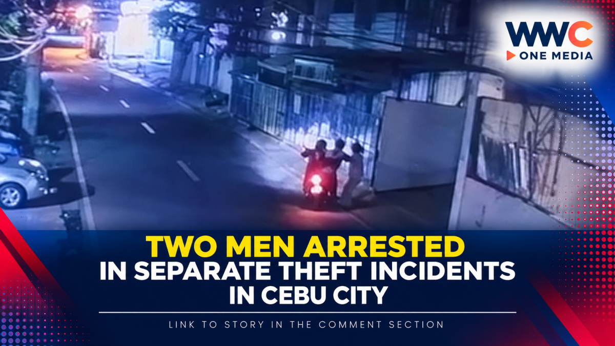 Two Men Arrested in Separate Theft Incidents in Cebu City