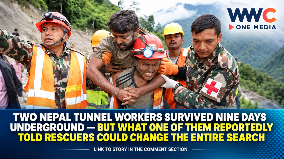 Two Nepal Tunnel Workers Survived Nine Days Underground — But What One of Them Reportedly Told Rescuers Could Change the Entire Search