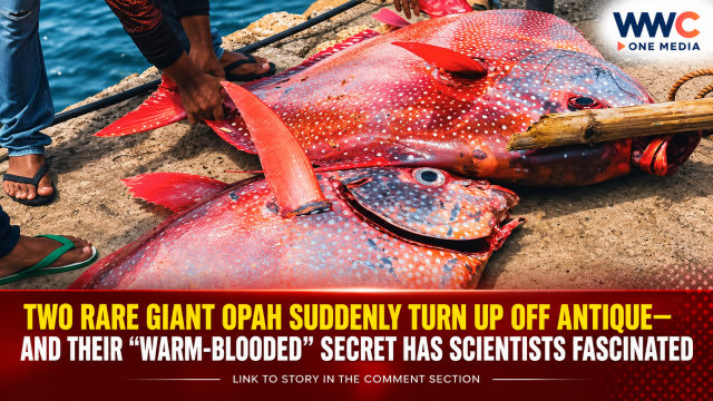 Two Rare Giant Opah Suddenly Turn Up Off Antique—And Their “Warm-Blooded” Secret Has Scientists Fascinated