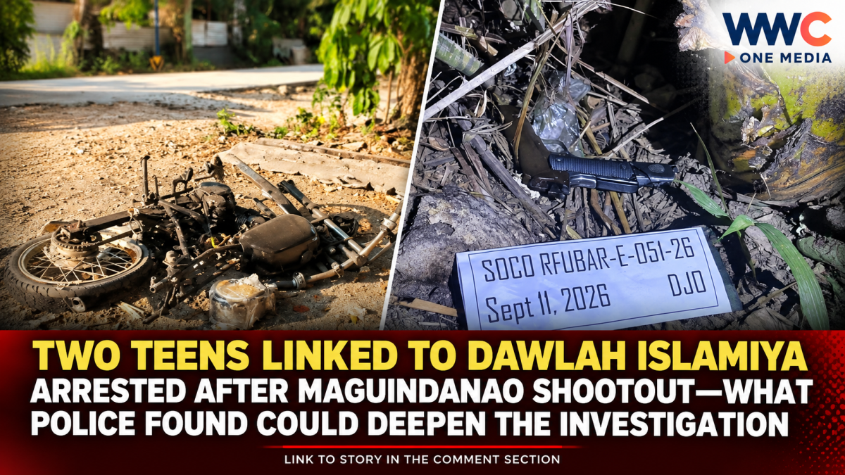 Two Teens Linked to Dawlah Islamiya Arrested After Maguindanao Shootout—What Police Found Could Deepen the Investigation