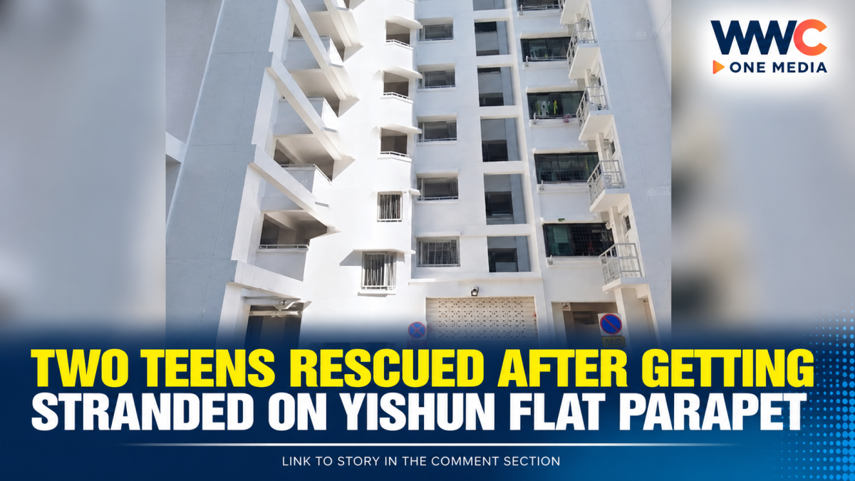 Two Teens Rescued After Getting Stranded on Yishun Flat Parapet