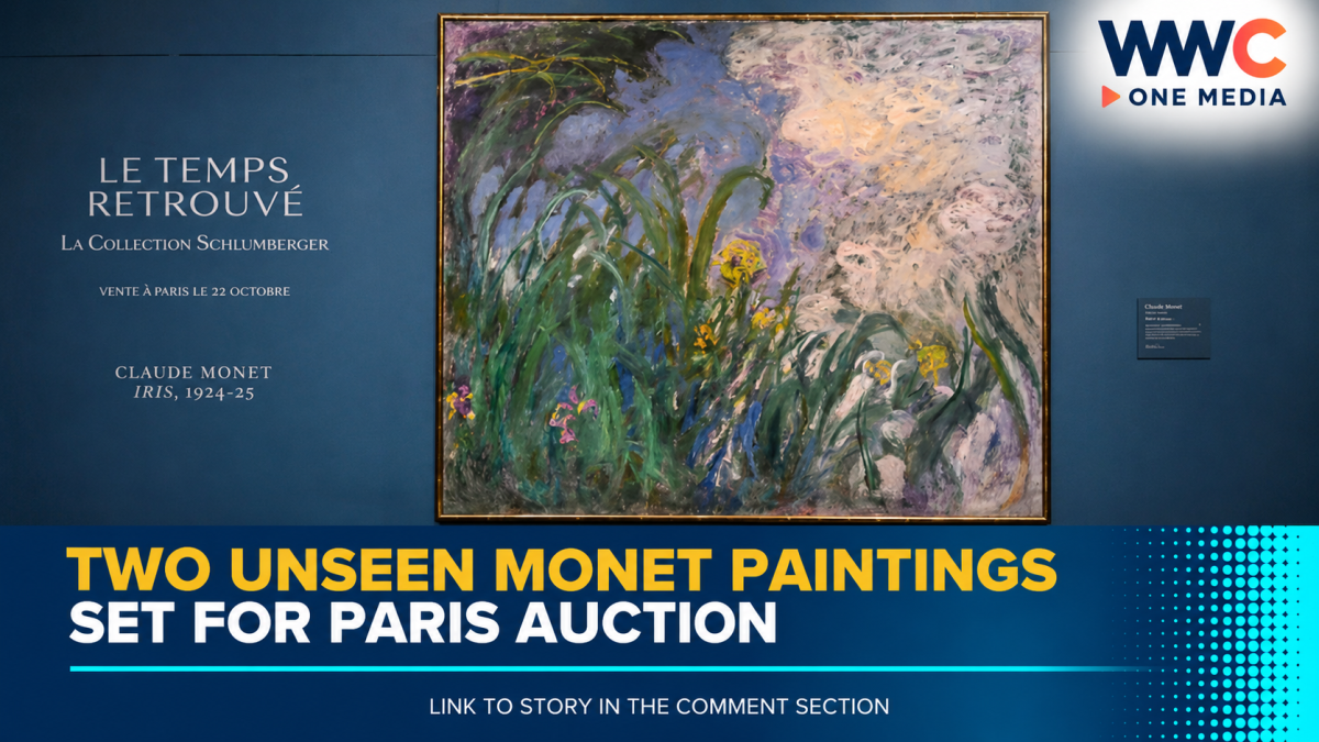 Two Unseen Monet Paintings Set for Paris Auction