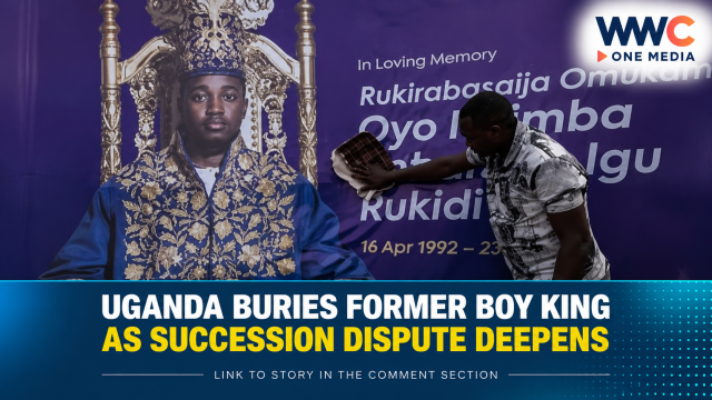 Uganda Buries Former Boy King as Succession Dispute Deepens