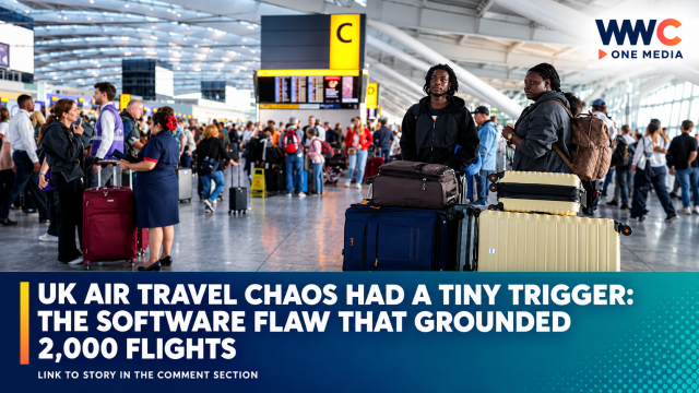 UK Air Travel Chaos Had a Tiny Trigger: The Software Flaw That Grounded 2,000 Flights