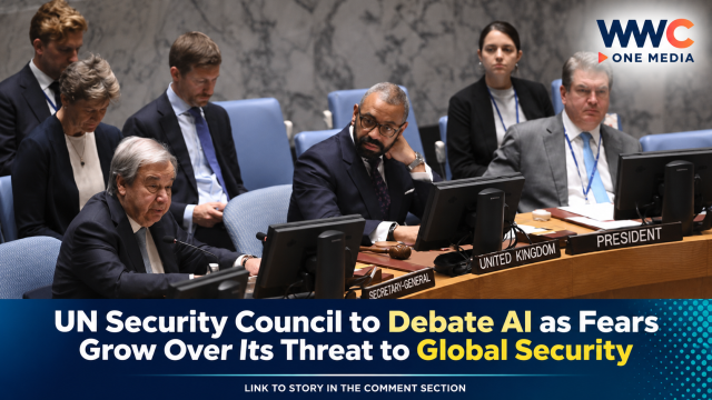 UN Security Council to Debate AI as Fears Grow Over Its Threat to Global Security