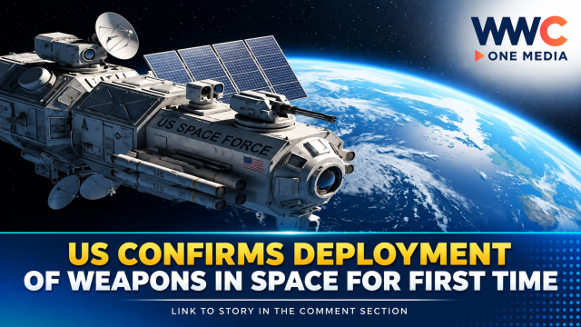 US Confirms Deployment of Weapons in Space for First Time