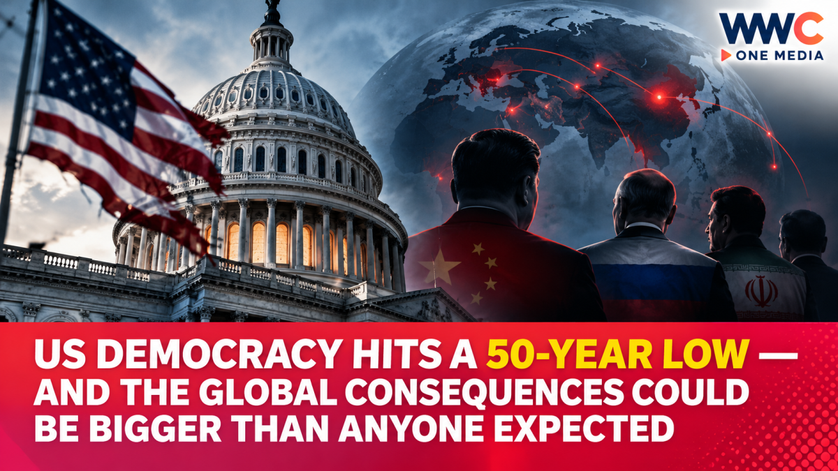 US Democracy Hits a 50-Year Low — And the Global Consequences Could Be Bigger Than Anyone Expected