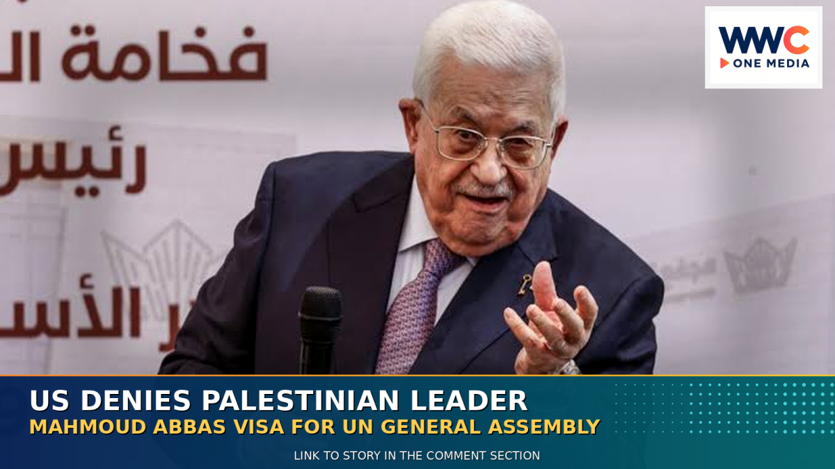 US Denies Palestinian Leader Mahmoud Abbas Visa to Attend UN General Assembly