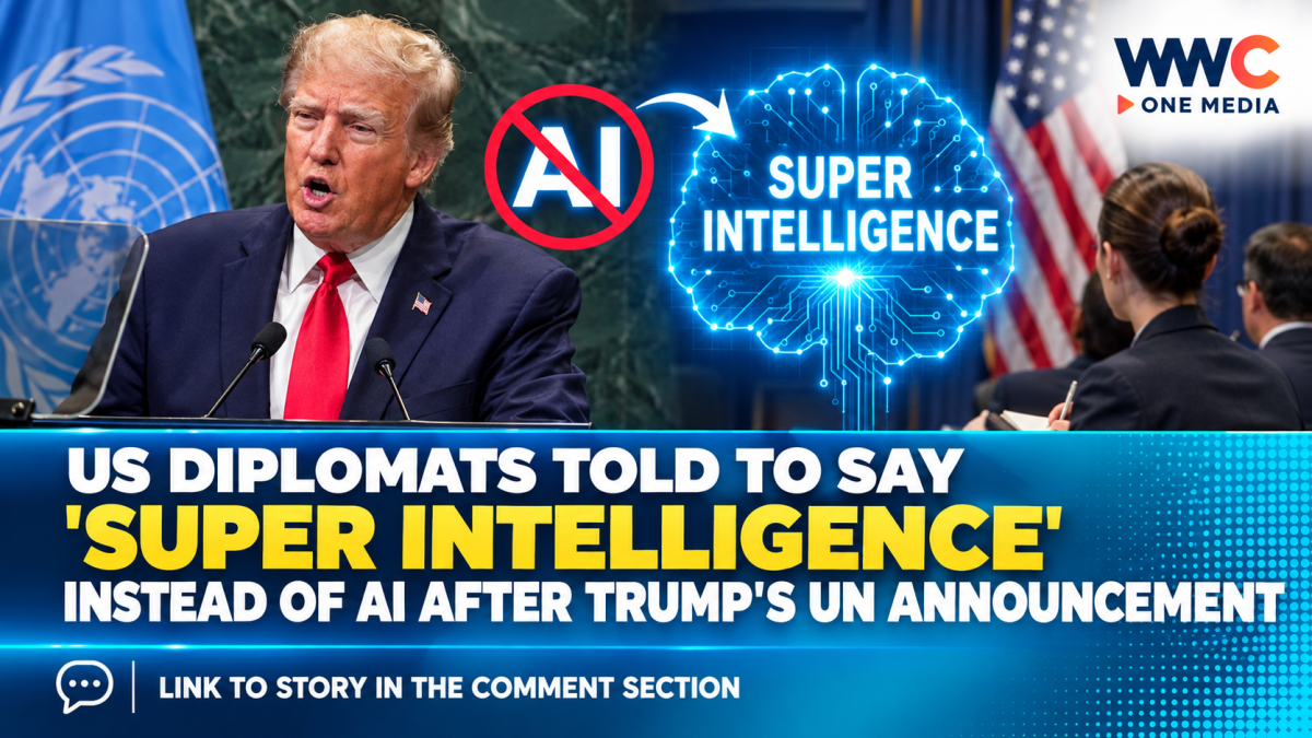 US Diplomats Told to Say ‘Super Intelligence’ Instead of AI After Trump’s UN Announcement