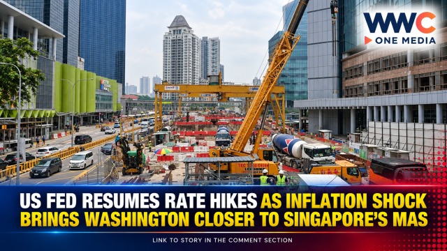 US Fed Resumes Rate Hikes as Inflation Shock Brings Washington Closer to Singapore’s MAS