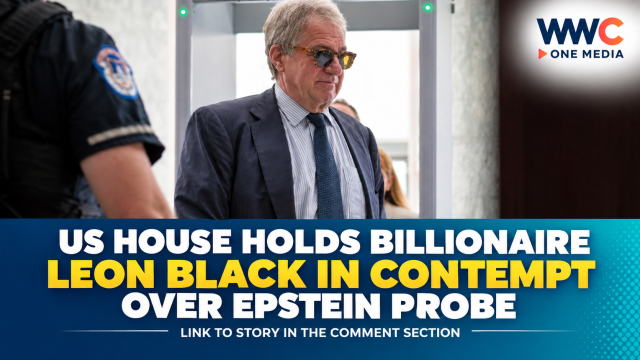 US House Holds Billionaire Leon Black in Contempt Over Epstein Probe