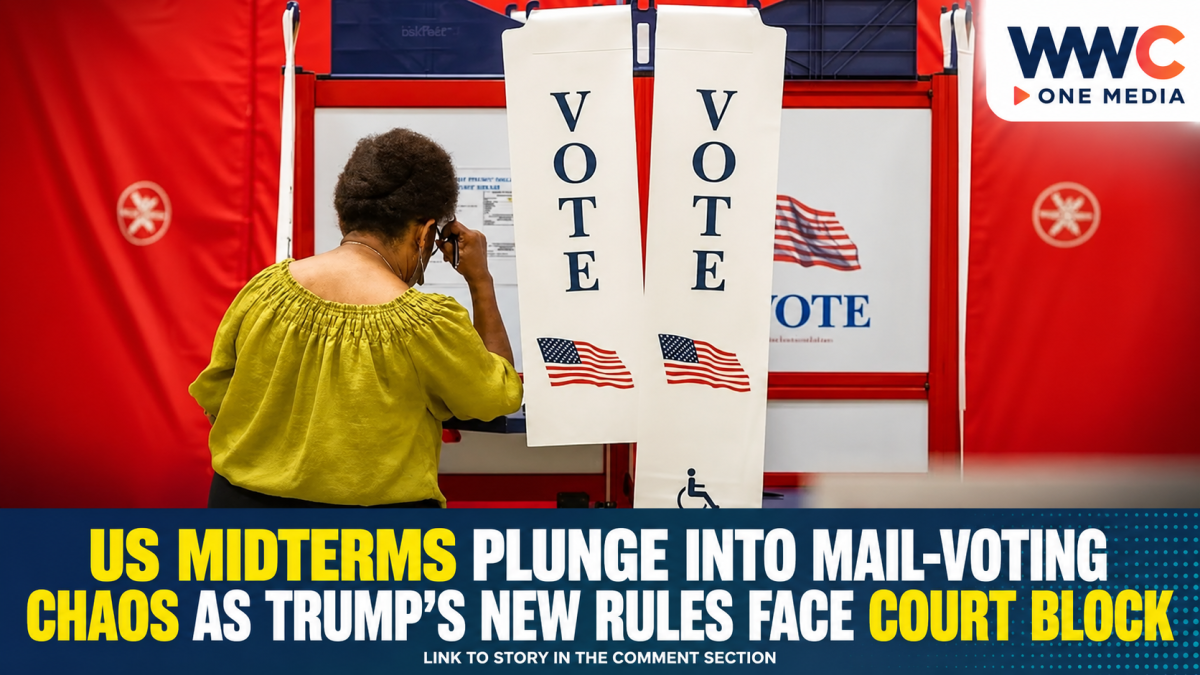 US Midterms Plunge Into Mail-Voting Chaos as Trump’s New Rules Face Court Block