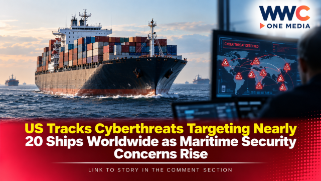 US Tracks Cyberthreats Targeting Nearly 20 Ships Worldwide as Maritime Security Concerns Rise