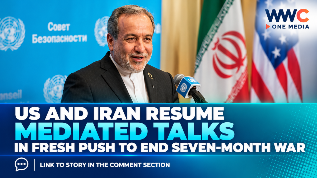 US and Iran Resume Mediated Talks in Fresh Push to End Seven-Month War