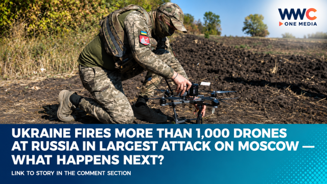 Ukraine Fires More Than 1,000 Drones at Russia in Largest Attack on Moscow — What Happens Next?