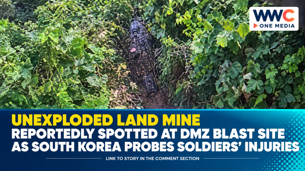 Unexploded Land Mine Reportedly Spotted at DMZ Blast Site as South Korea Probes Soldiers’ Injuries