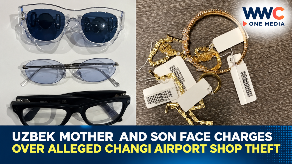 Uzbek Mother and Son Face Charges Over Alleged Changi Airport Shop Theft