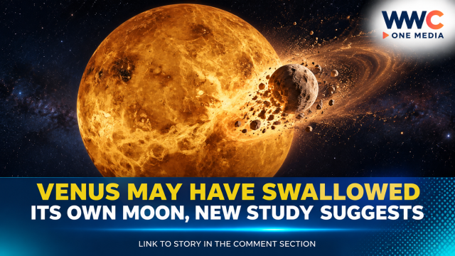 Venus May Have Swallowed Its Own Moon, New Study Suggests