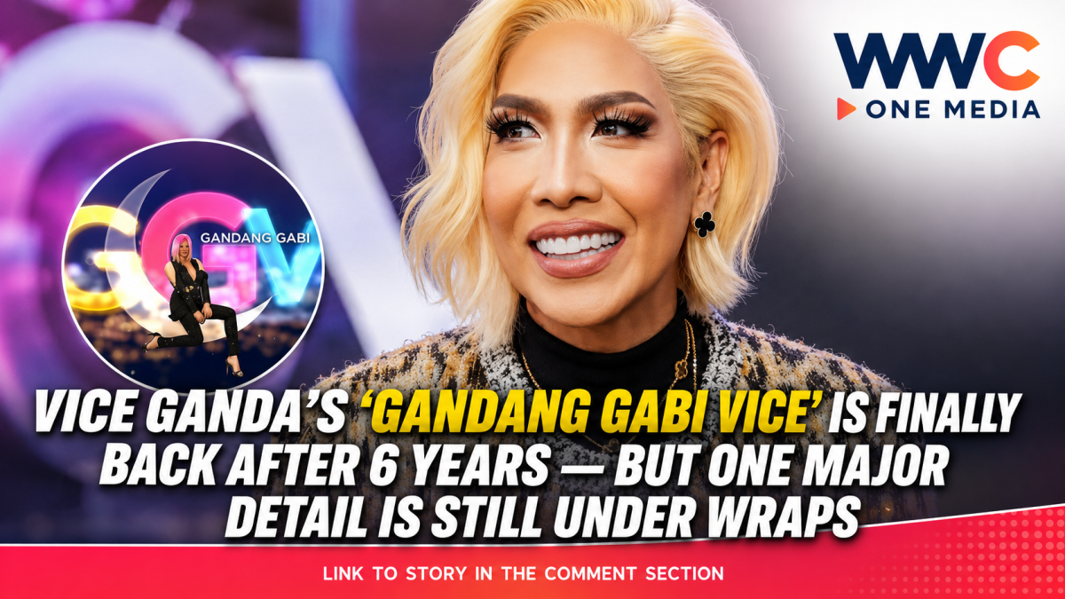 Vice Ganda’s ‘Gandang Gabi Vice’ Is Finally Back After 6 Years — But One Major Detail Is Still Under Wraps