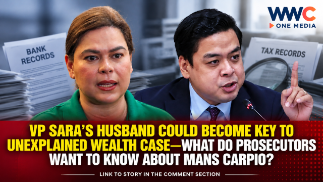 VP Sara’s Husband Could Become Key to Unexplained Wealth Case—What Do Prosecutors Want to Know About Mans Carpio?