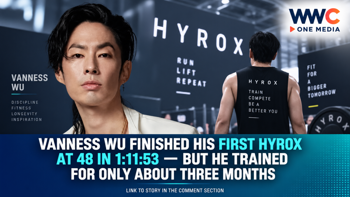 Vanness Wu Finished His First HYROX at 48 in 1:11:53 — But He Trained for Only About Three Months