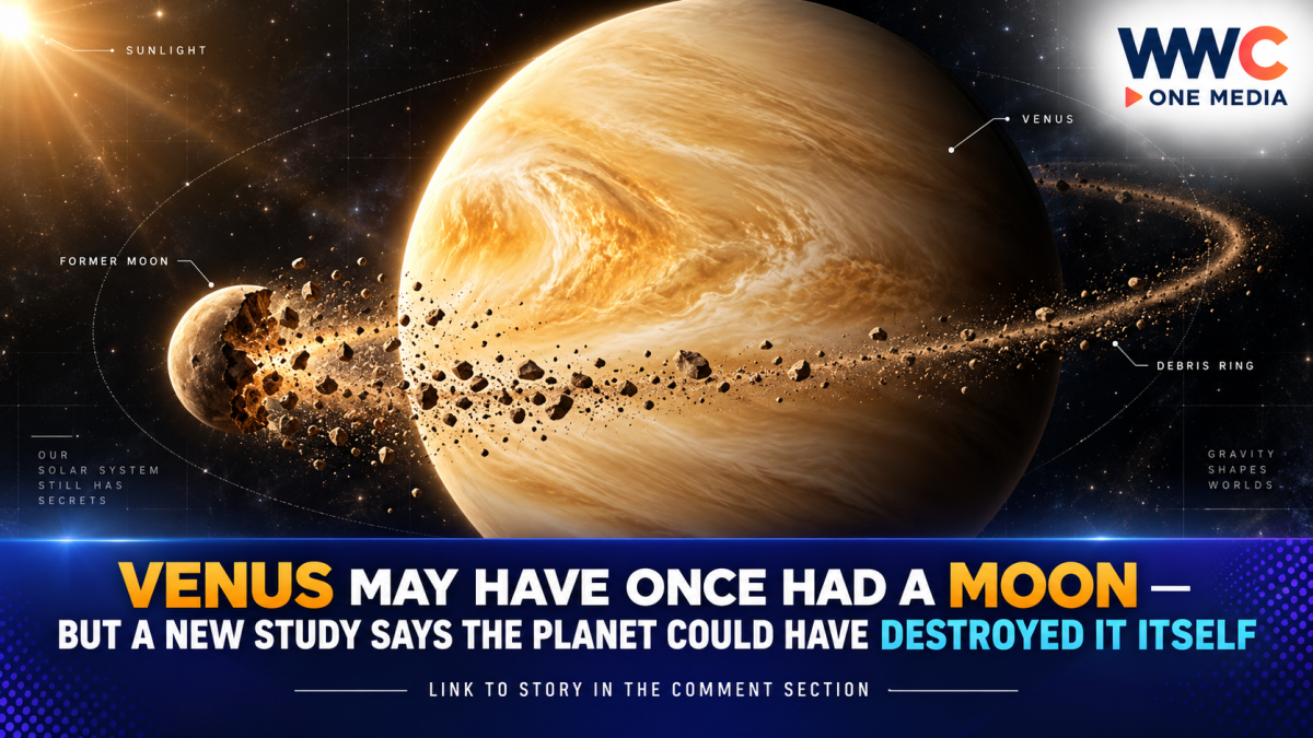 Venus May Have Once Had a Moon — But a New Study Says the Planet Could Have Destroyed It Itself