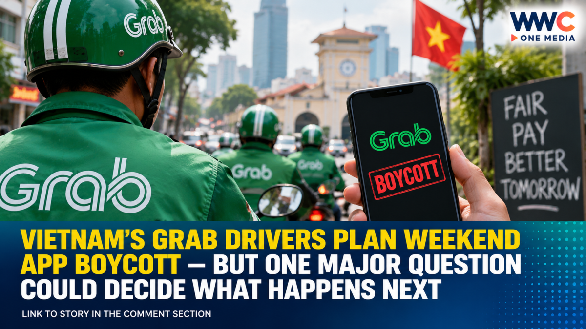 Vietnam’s Grab Drivers Plan Weekend App Boycott — But One Major Question Could Decide What Happens Next