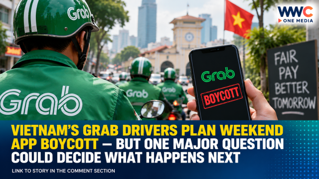 Vietnam’s Grab Drivers Plan Weekend App Boycott — But One Major Question Could Decide What Happens Next