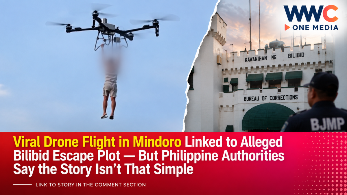 Viral Drone Flight in Mindoro Linked to Alleged Bilibid Escape Plot — But Philippine Authorities Say the Story Isn’t That Simple