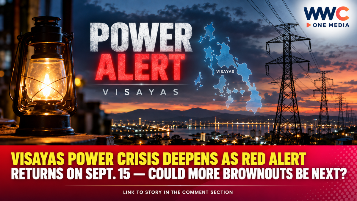 Visayas Power Crisis Deepens as Red Alert Returns on Sept. 15 — Could More Brownouts Be Next?