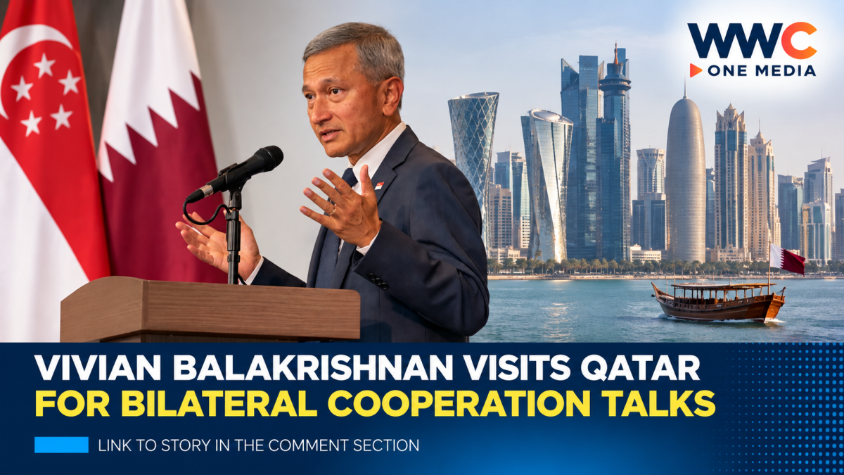 Vivian Balakrishnan Visits Qatar for Bilateral Cooperation Talks