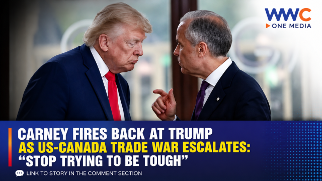 Carney Fires Back at Trump as US-Canada Trade War Escalates: “Stop Trying to Be Tough”
