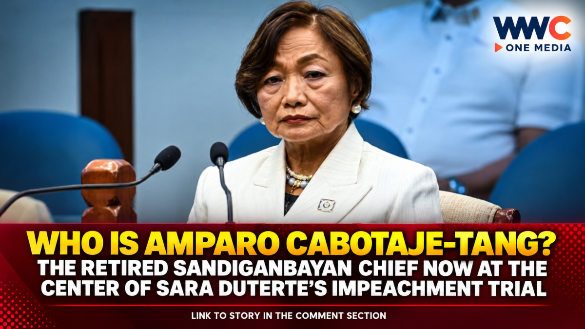 WHO IS AMPARO CABOTAJE-TANG? The Retired Sandiganbayan Chief Now at the Center of Sara Duterte’s Impeachment Trial